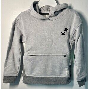 Cubcoats Pimm The Puppy 2 in 1 Transforming Hoodie & Plushie Kids 6-7 Gray